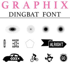 graphix dingbat font