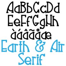 zp earth and air serif