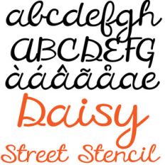 zp daisy street stencil