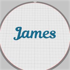 james name pendant