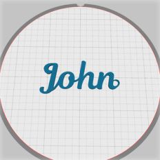 john name pendant