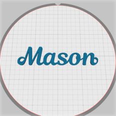 mason name pendant