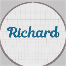 richard name pendant