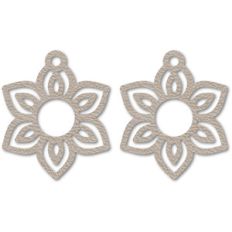 flower earrings