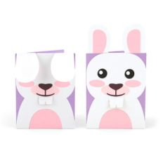 flip ears card bunny