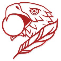 eagle monogram frame