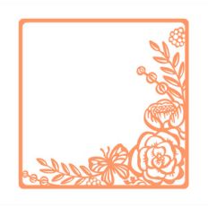flower square frame