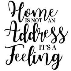 home not address feeling