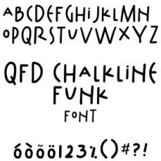 chalkline funk font