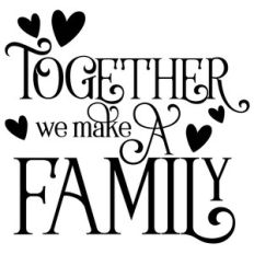 together we make a family quote