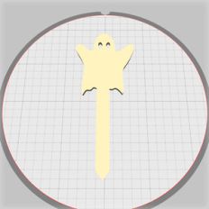 halloween ghost stake
