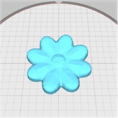 flower box lid with mandala pattern