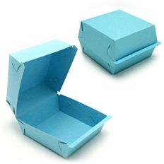 3d burger box
