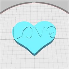 heart box with love engraving