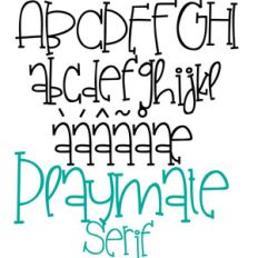 pn playmate serif
