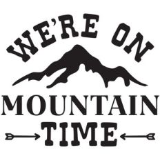 we're on mountain time