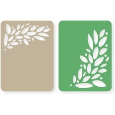 leaf collage 3x4 life card