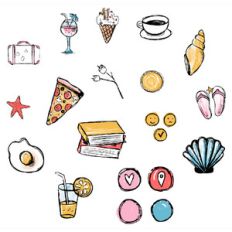 vacation stickers