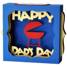 father's day bbq gift card box