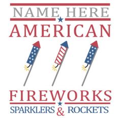 custom fireworks sign
