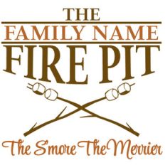 custom fire pit sign