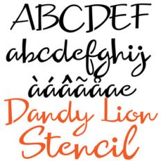 zp dandy lion stencil