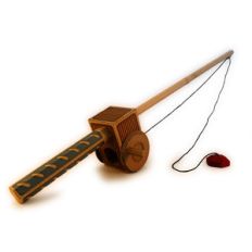 fishing pole 3d magnetic toy