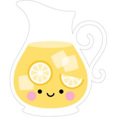 lemonade pitcher - sweet summer
