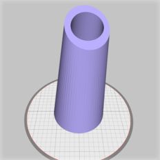 modern angled vase