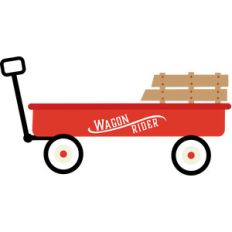 red wagon