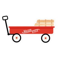 red wagon