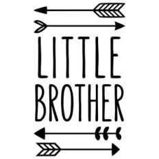 little brother with arrows phrase