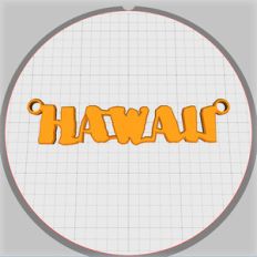 hawaii pendant