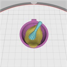 baking bowl charm