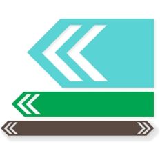 chevron arrow tab