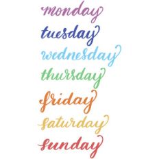 days of the week