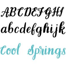 cool springs font