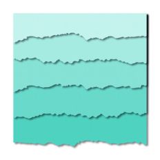 layered torn square album pages