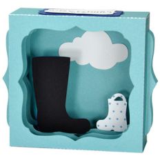 father's day boots gift card box