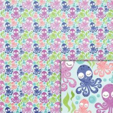 octopus background paper