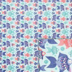 ocean fish background paper