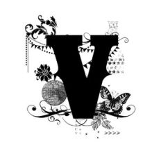 v monogram