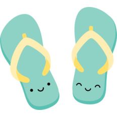 flip flops - sweet summer