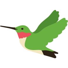 ruby throated hummingbird