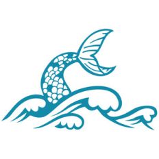 mermaid waves