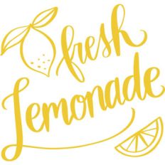 fresh lemonade