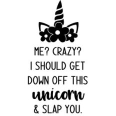 me crazy unicorn