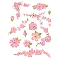 cherry blossom borders