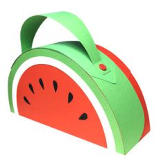 watermelon suitcase