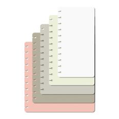5 sizes notebook pages
